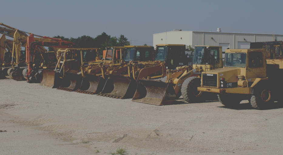 Lineup of equipment